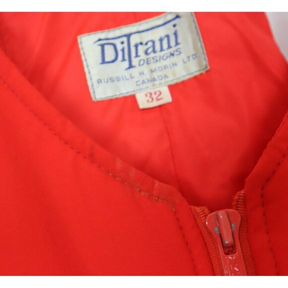 VINTAGE DITRANI SNOWSUIT BIB PANTS & COAT - CANADA - SIZE 32 PANTS SIZE 40 COAT - Picture 11 of 12